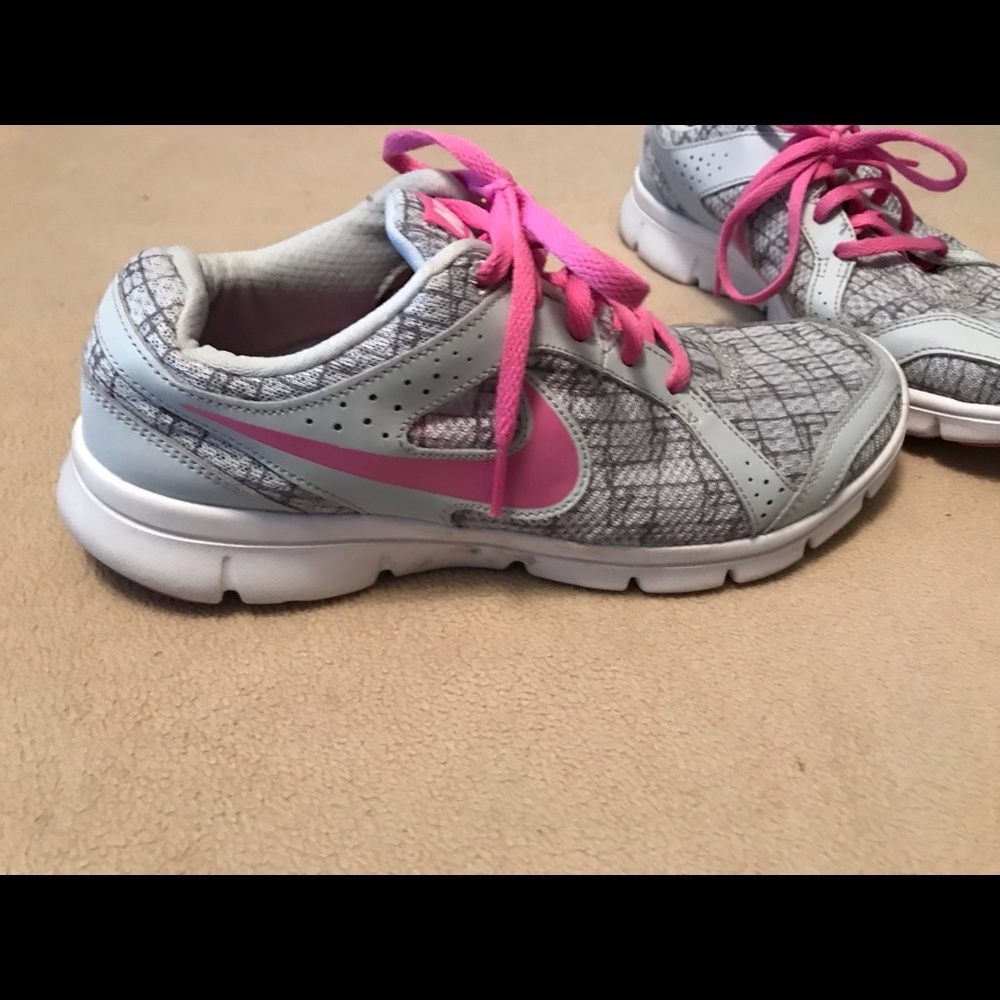 Pink Nike Running Shoe